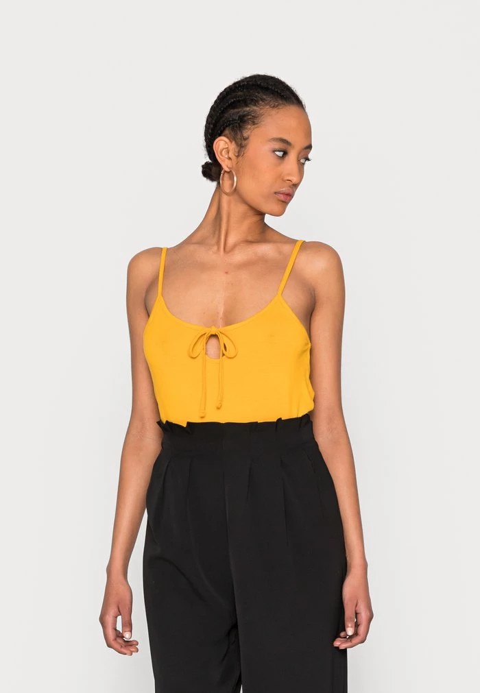 T-Shirt ANNA FIELD Anna Field Top Jaune Femme | BWN-7419681